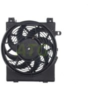 Resim FESAN Opel Corsa / Combo Klimalı Radyatör Fan Motoru 2000 - 2008 