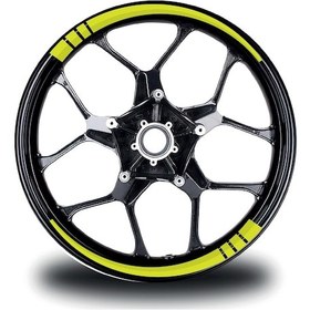 Resim Neon İç Dış Jant Sticker Etiket Modeli İnce 