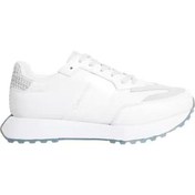 Resim Calvin Klein Low Top Lace Up Nylon Wov Beyaz Erkek Sneaker 