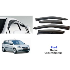 Resim Universal Ford Fiesta Mugen Cam Kenar Rüzgarlığı 2005-2009 