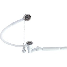 Resim Güçlü Küvet Sifonu Pipo Küvet Trobleni 