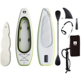 Resim Kano Ve Paddle Board Seti İkisi Bir Arada Sup Board Şişme Kayak Yeşil 