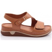 Resim Dgn M09-6419 Kadin Sandalet Taba 