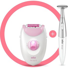 Resim Braun Silk-épil 3 3321 Epilatör / Epilasyon Bikini Trimmer 