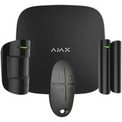 Resim AJAX Hub Kit \u002F StarterKitHub 9bölgeli (Zon) GSM+GPRS Kablosuz Alarm Seti KeyPad YOK SİYAH 