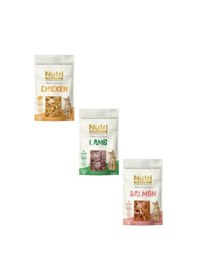Resim Nutri Feline Mix Kedi Ödül Maması 3x50g Tavuklu, Kuzulu, Somonlu 
