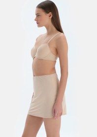 Resim Ten 4016kc Mini Jupon - Bej / Ten / 2XL 