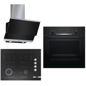 Resim Bosch Ankastre Set 179 (hbf534eb0t + Pop7c6o12o + Dwk065g60t) 67 Cm Ocak 