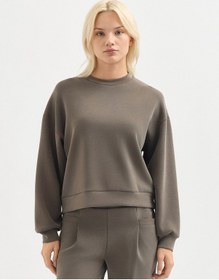 Resim Karaca Kadın Regular Fıt Sweatshırt-haki 12.25w.05.115 Haki 
