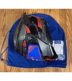 Resim Rymıc-R R935 Dot Sertifikalı Modüler Flip Up Motosiklet Güvenlik Tam Yüz Kaskı (Boyut Xxl 61-62CM) 