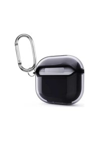 Resim Apple Uyumlu AirPods 4 Kılıf Airbag 42 Metal Askı Aparatlı Kapak Kulaklık Kılıfı Estetik Ve Maksimum Koruma Füme 