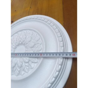 Resim Güçlü Ürgüp Desenli Tavan Lamba Göbeği - 40 cm 