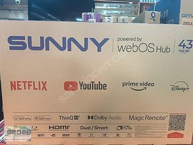 Resim Sunny SN43DAL540 Full HD 43" 109 Ekran Uydu Alıcılı webOS Smart 