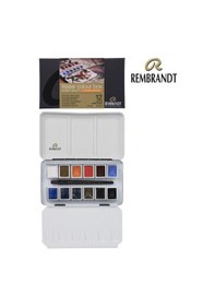Resim Rembrandt Sulu Boya Seti 12 Renk + Fırça Cityscape Selection 