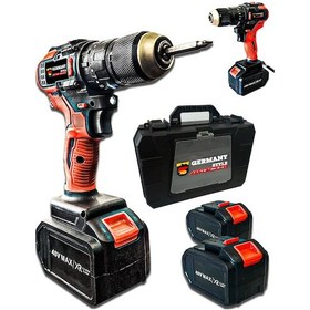 Resim Germany Style Grm9007 48v 5 Ah Profesyonel Darbeli Yüksek Tork Kö 