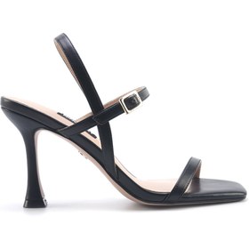 Resim Nine West MONIQUE 5FX Siyah Kadın Topuklu Sandalet 