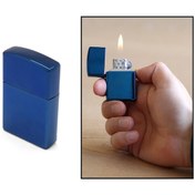 Resim Kişiye Özel İsim Yazılı Zippo Tasarım Lacivert Renk Taşlı Metal Ç Promise