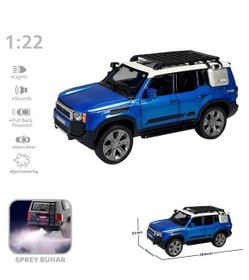 Resim Vardem Oyuncak Çek Bırak 1:22 Sesli Işıklı Buharlı Off-road Jeep VRD-HCL-522A 