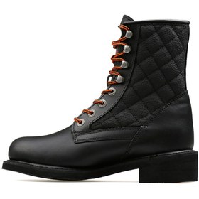 Resim Harley Davidson Su ve Soğuğa Karşı Dayanıklı Kışlık Uzun Kadın Çizme 