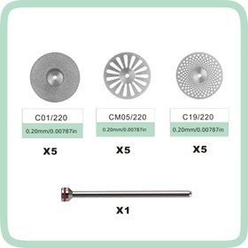 Resim 5'li paket, tutma çubuğu ile. 0.20mm ultra ince çift taraflı elmas zımpara kağıdı, taşlama makineleri için uygun 