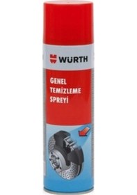 Resim Würth Genel Temizleme Ve Fren Balata Spreyi 500 Ml Siyah 