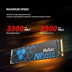 Resim Netac NV3000 PCIe M.2 SSD 1TB 