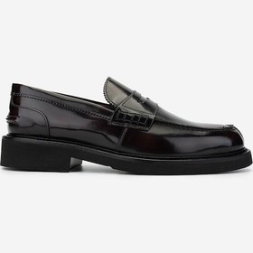 Resim Valmenti Erkek Hakiki Deri Bordo Loafer Ayakkabı 994 442 Erk Ayk K24-25 Bordeaux Bordo 