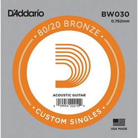 Resim D'Addario BW030 Akustik Gitar Tek Tel 