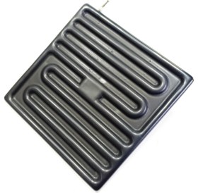 Resim Sern İnfrared Seramik Isıtıcı Rezistans DÜZ 122X122mm 650W 230V Siyah Renk SFE Model 