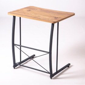 Resim Retodesign Atlantik Çam Laptop Sehpası / Yan Sehpa 1087 