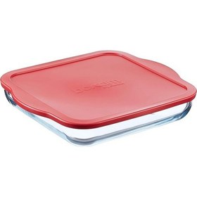 Resim Paşabahçe 59024 Kare Plastik Kapaklı Borcam 