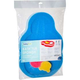 Resim Babyjem Banyo Küvet Süngeri Mavi - Mavi 