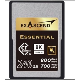 Resim Exascend Essential Cfexpress 240 GB Type A Hafıza Kartı 