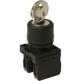 Resim Emas CP101AC30 Cp Serisi Plastik 2no (Iı-0-I) 60° Anahtarlı Kalıcı Tüm Pozisyonlarda Anahtarı Çıkan 22 mm Buton 