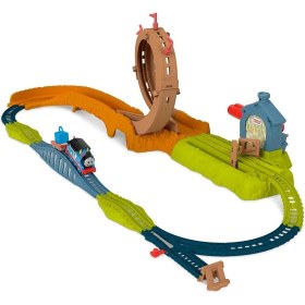 Resim Fisher-Price Fisher Price Thomas ve Arkadaşları Çemberde Dönüş Eğlencesi Oyun Seti Mega Boy HJL20 
