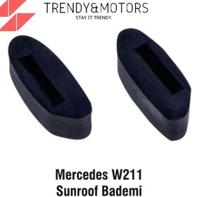Resim Mercedes E Sınıfı W211 için Sunroof Bademi - Fiber Set 