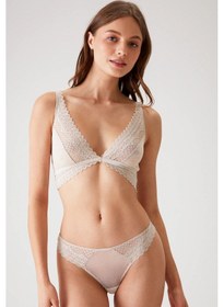 Resim Pierre Cardin 4833 Kadın Bralet Sütyen Tanga Külot Takım-taş Taş 
