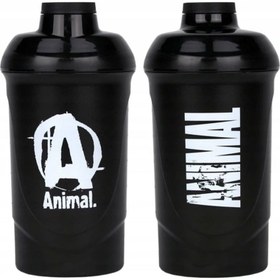Resim Universal Animal Black Shaker 700 ml Shakers Drinking Bottles 