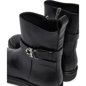 Resim Calvin Klein Metal Logolu Bilek Boy Kadın Siyah Bot HW0HW02663-BEH 