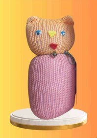 Resim Tıkırık Örgü Yastık Uyku Ve Oyun Arkadaşı Şeker - 35 Cm Diğer 