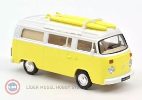 Resim 1:43 Norev 1973 Volkswagen Combi T2b Camper Van - Jet Car / Toys Series 