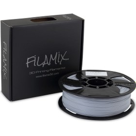 Resim 3D Yazıcı / Kalem Için 1 kg Pla Filament Gümüş Gri 