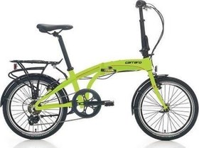 Resim Flexi 106 Full Shimano Katlanır Bisiklet Metalik Lime 