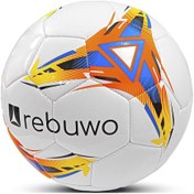 Resim Rebuwo 5 Numara Sert Zemin Futbol Topu Halı Saha Topu Turuncu 