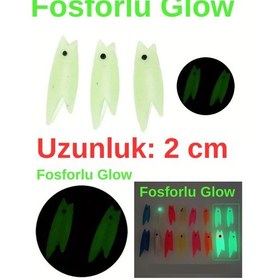 Resim Eagenset Silikon Balık Kafası Çapari Yapım Malzemesi 2 cm 5 Adet 