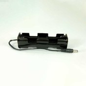 Resim Robotistan 8'li AA Pil Yuvası (Çift Taraflı ve Barrel Jack Çıkışlı) 