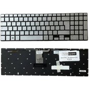 Resim Notespare Samsung ile Uyumlu NP780Z5E, NP880Z5E Notebook Klavye Işıklı Gümüş Gri TR 