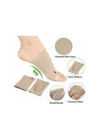 Resim Ayak Boşluk Dolduran Ayak Çorabı Kumaş Ayak Ark Destek Çorabı 