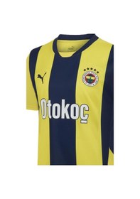 Resim Puma Fenerbahçe İç Saha Forması 775360-01 Çubuklu Erkek Forma Çok Renkli 