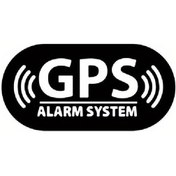 Resim Gps Alarm System Oto Arka Cam Sticker 16 X 8 Cm 